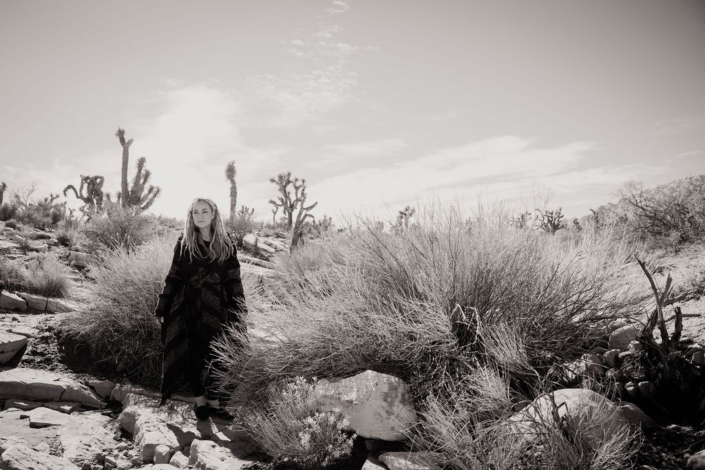 Jenna Zwagil in a desert brand-building setting